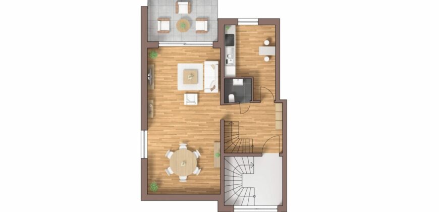 Deilmannweg, schicke Wohnung, mit Maisonette, gemütlich im 1.OG