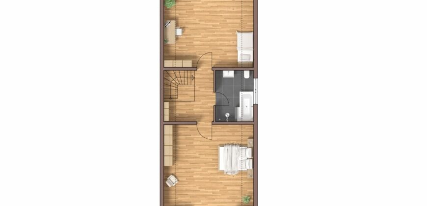Deilmannweg, schicke Wohnung, mit Maisonette, gemütlich im 1.OG