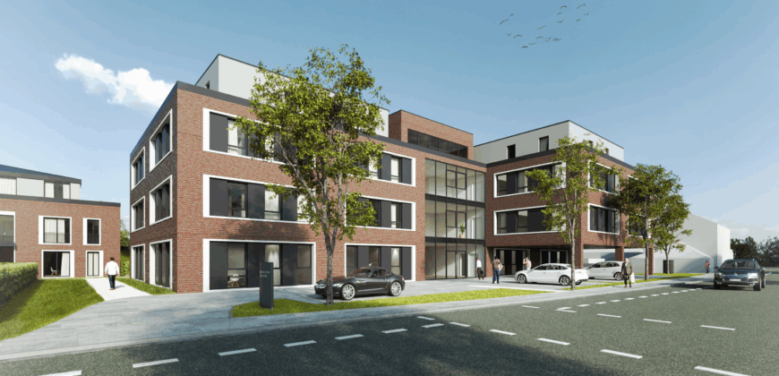 Burg Carré, Brüggen, sehr schöne 2 Zimmer Wohnung, 1. OG, Haus 53 C, links WE32