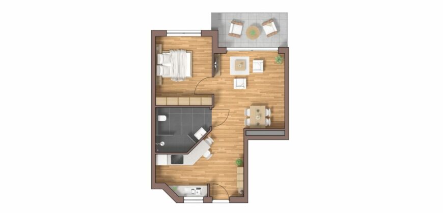 Hochstrasse 59, Gemütliche Wohnung, 1. OG, Wohnung 09