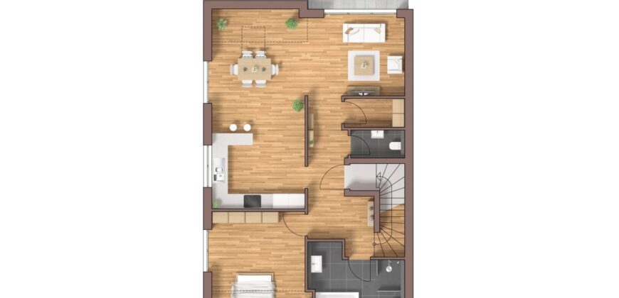 Bergbendenweg, 1.OG + Studio, See Nähe, Nr. 21 links