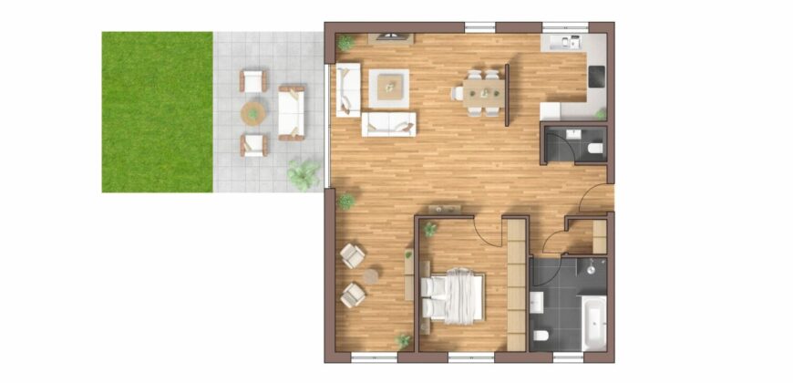 Reiherweg, perfekte EG Wohnung, links