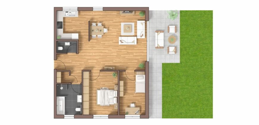 Reiherweg, perfekte EG Wohnung, rechts