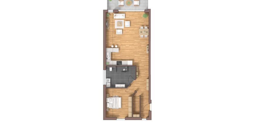 In d. Haag, schöne OG Wohnung, Nr. 17 links