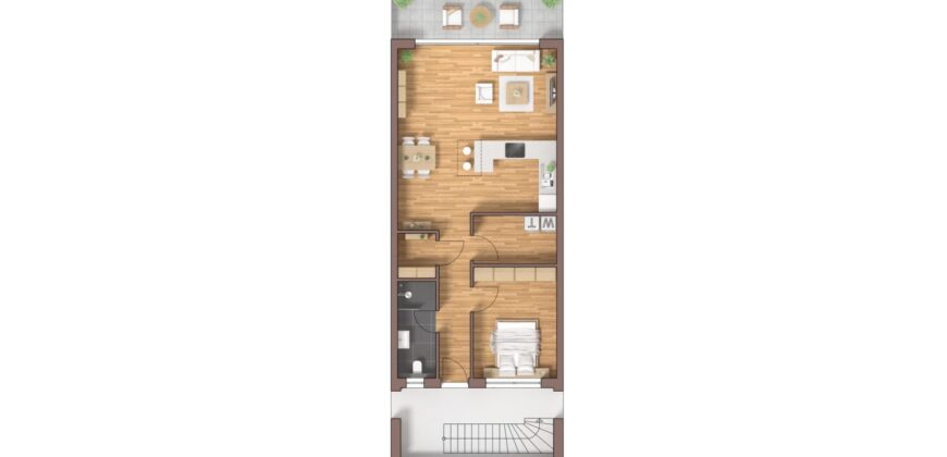 In d. Haag, schöne OG Wohnung, Nr. 17 mitte