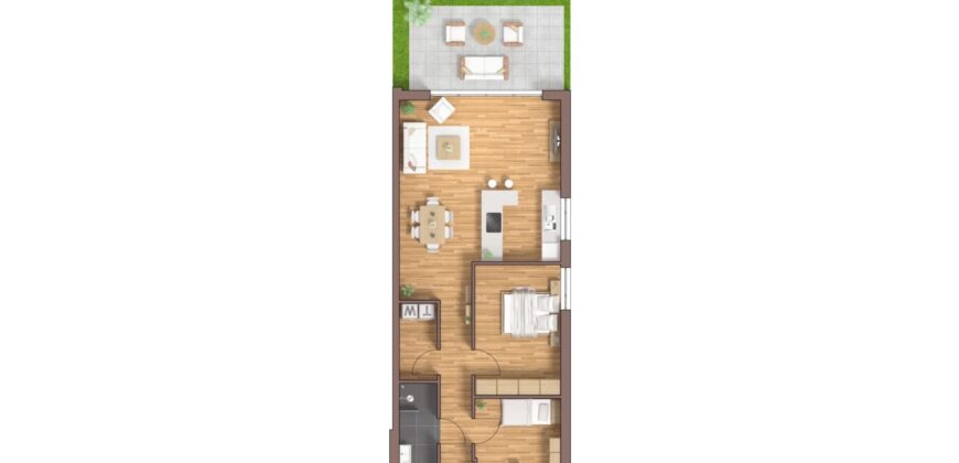 In d. Haag, moderne EG Wohnung, Nr. 17a rechts