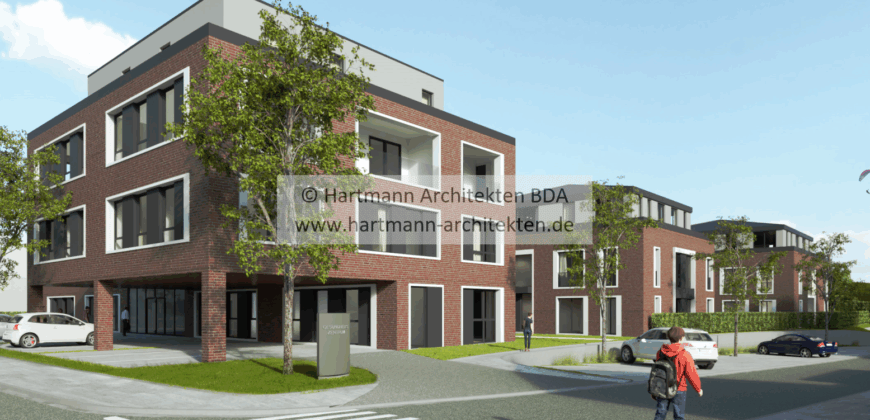 Burg Carré, Brüggen, 1. OG rechts, Praxis, Büro, Gewerbe, GW02