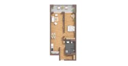 Burg Carré, Brüggen, schicke Wohnung, 2.OG, Haus 53 links WE11