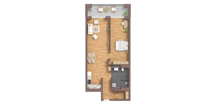 Burg Carré, Brüggen, schicke Wohnung, 2.OG, Haus 53 links WE11