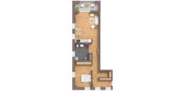 Burg Carré, Brüggen, gemütliche Wohnung, 2.OG, Haus 53 links WE12