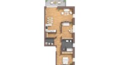Burg Carré, Brüggen, hochwertige 3 Zimmer Wohnung, 1.OG, Haus 53 D, rechts WE37