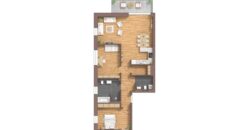 Burg Carré, Brüggen, komfortable 3 Zimmer Wohnung, 1.OG, Haus 53 E, links WE43