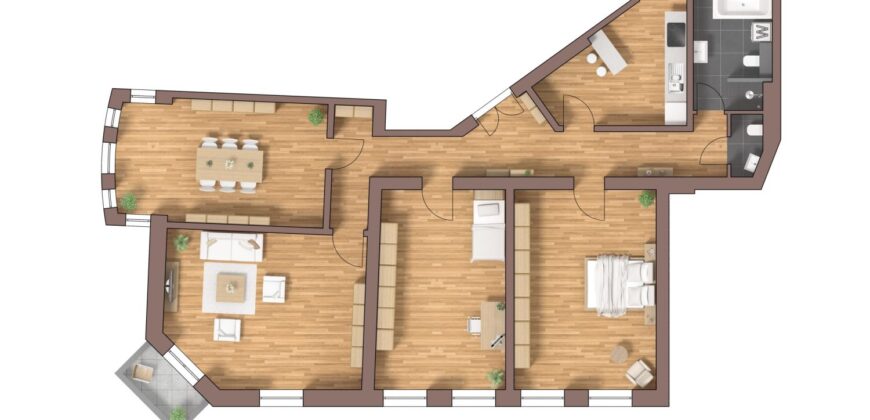 Berlin, Prenzlauer Berg, 4-Zimmer, Bötzowstr 31, Whg 14