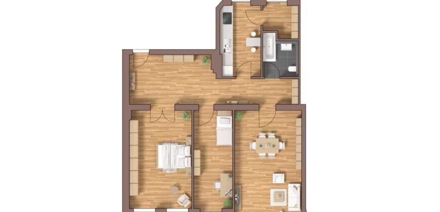 Berlin, Prenzlauer Berg, 4-Zimmer, Gleimstraße 20, Whg 9