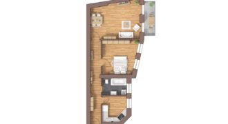 Berlin, Prenzlauer Berg, 2-Zimmer, Gleimstraße 20, Whg 16