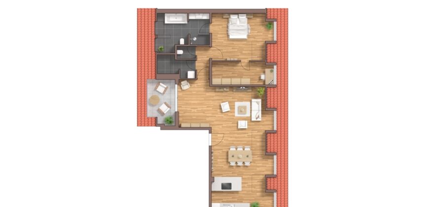 Penthaus Oberkassel, Quirinstr. 83, 40545 Düsseldorf