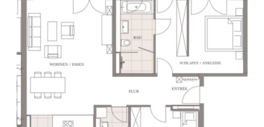 Goldeck Nr. 1, Penthaus Whg 16, Lütticherstr. 7b, 40547 Düsseldorf, Oberkassel
